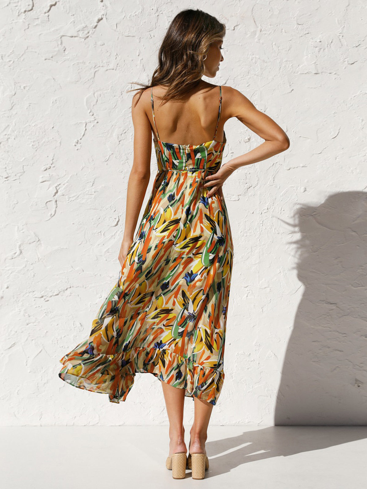 Frosta | Sunset Bloom Midi Dress
