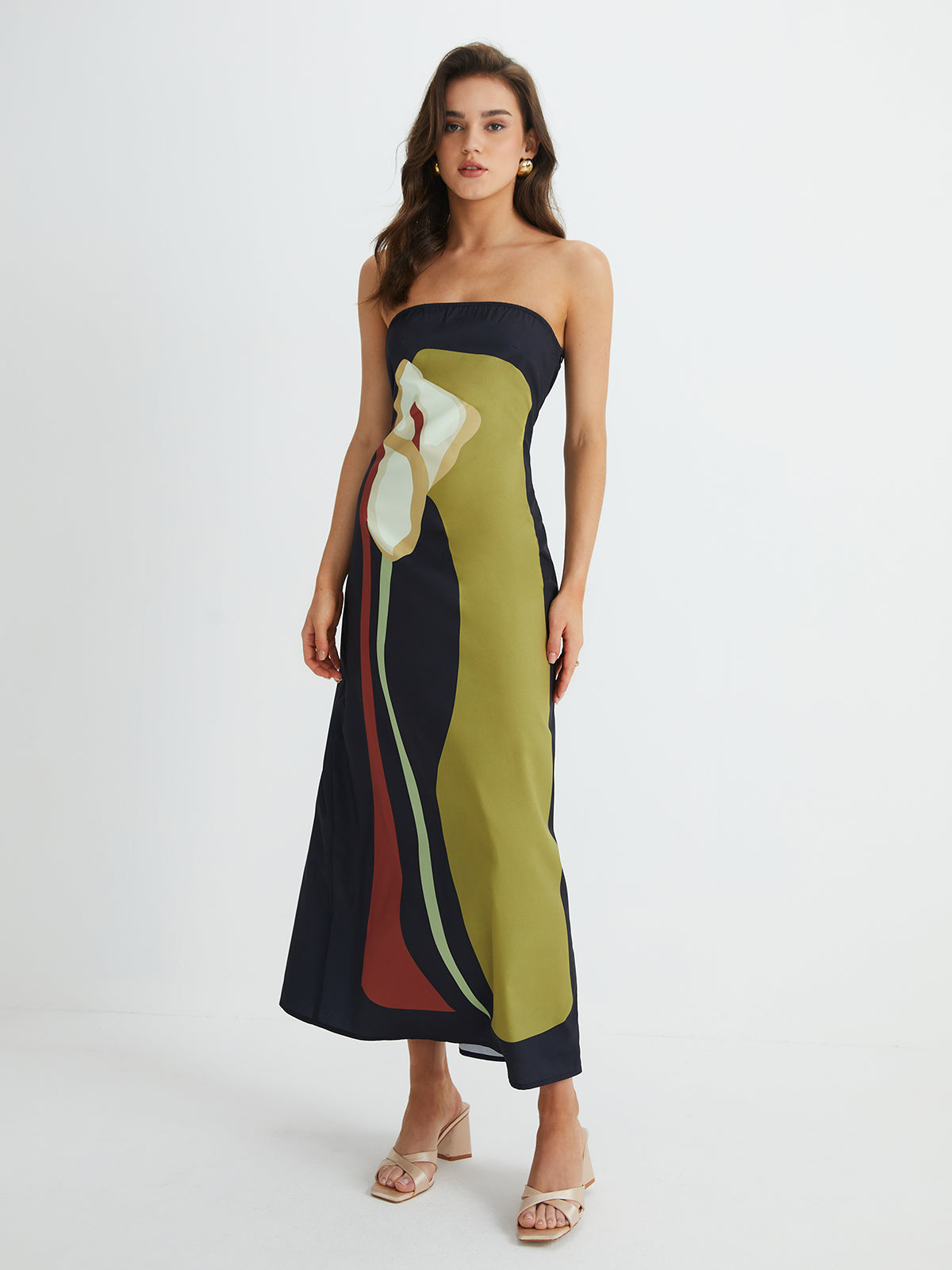 Lunaria | Floral Breeze Maxi Dress