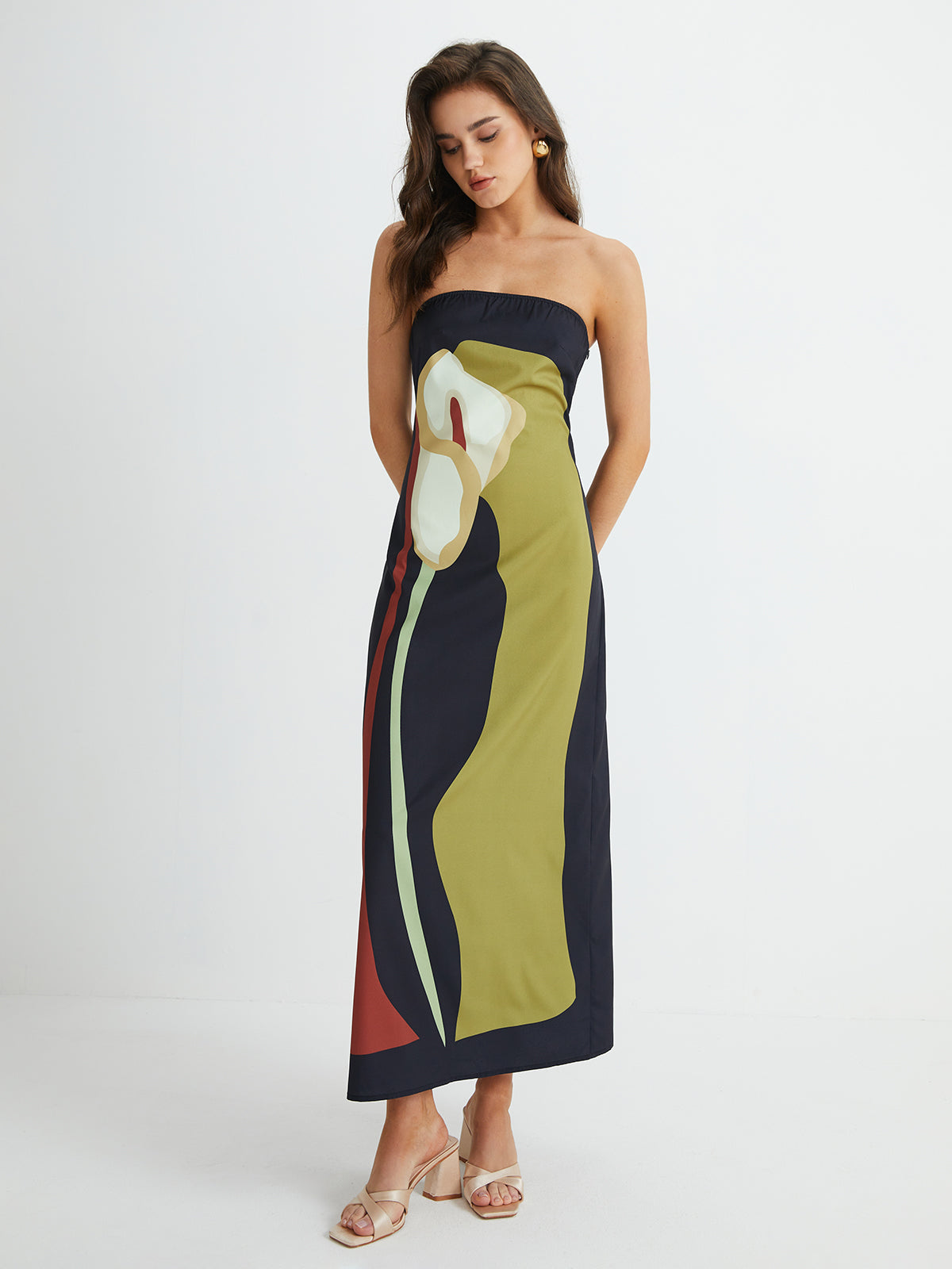 Lunaria | Floral Breeze Maxi Dress