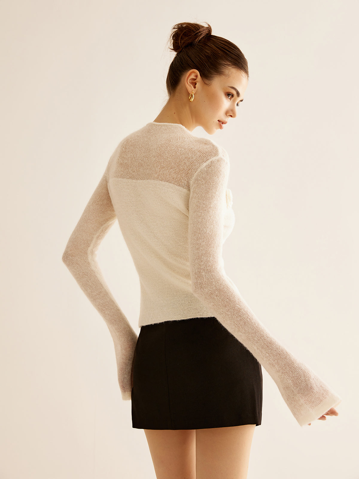 Floria | Floral Bloom Knit Top