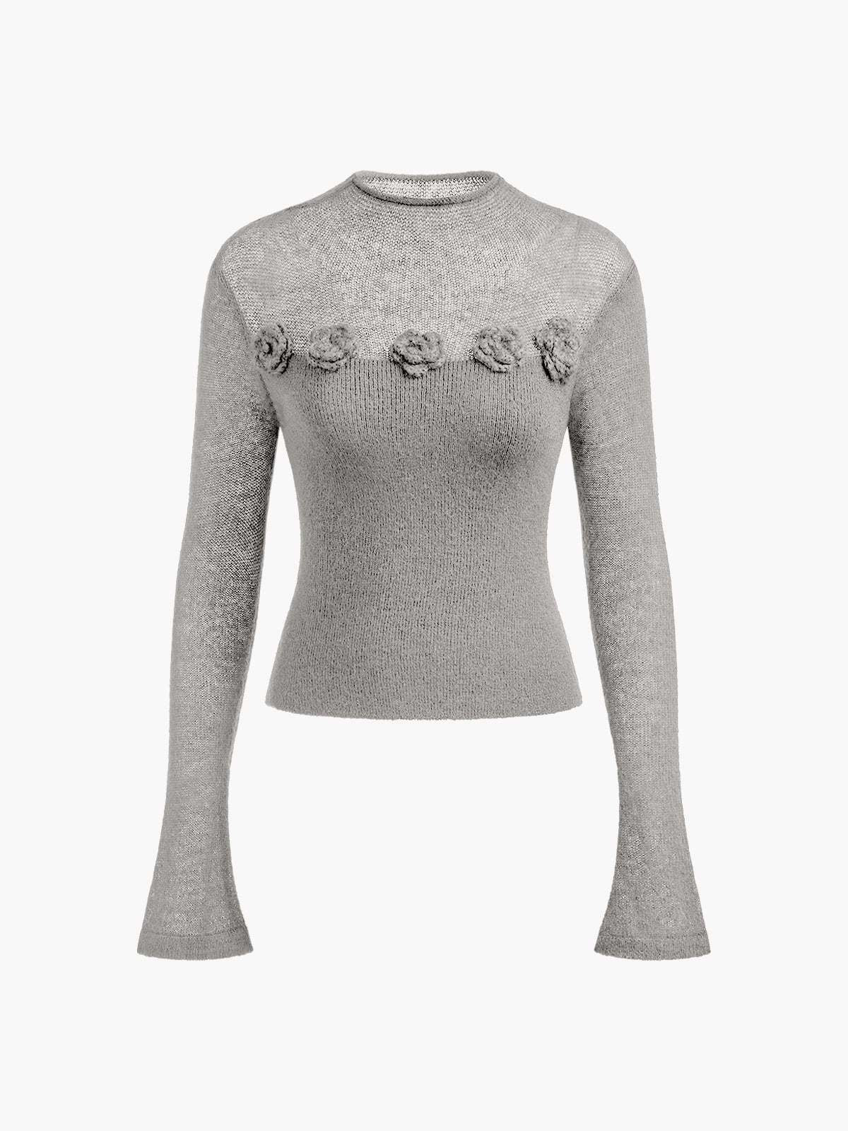 Floria | Floral Bloom Knit Top
