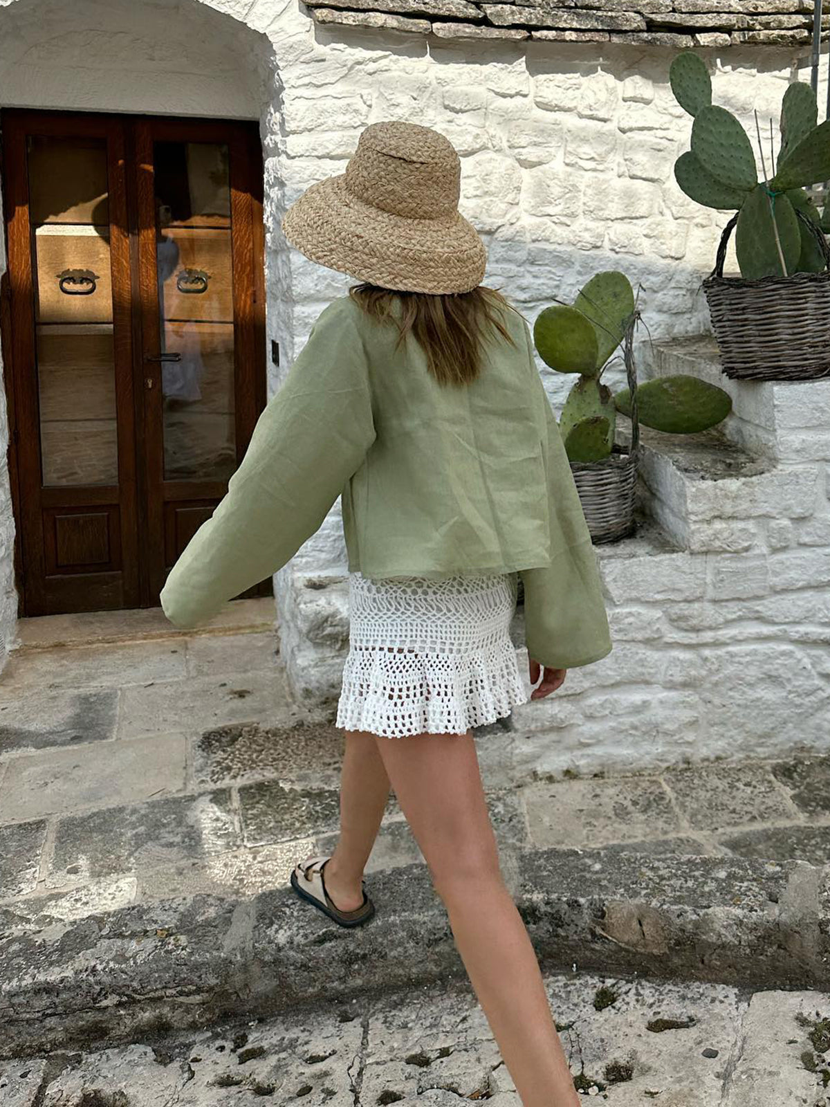 Velra | Tie-Sleeve Draped Blouse