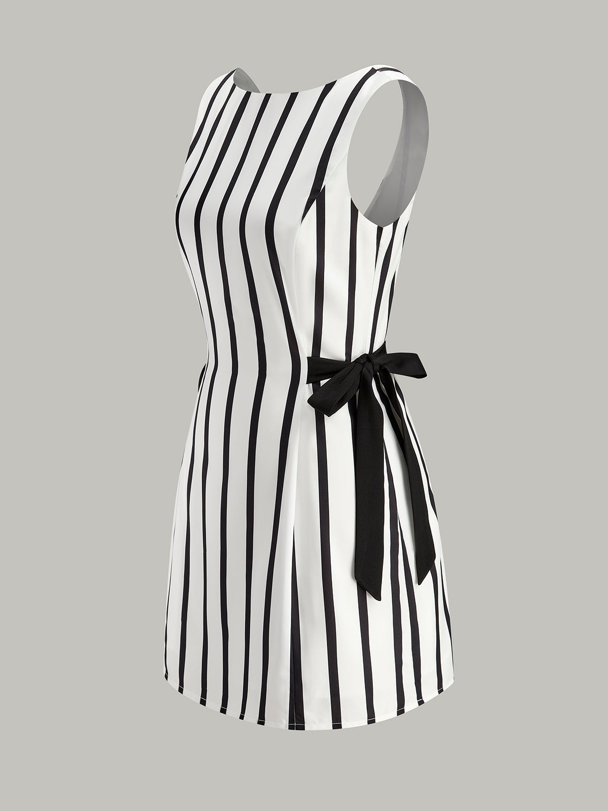 Orlina | Dual-Sided Bow Zipper Dress