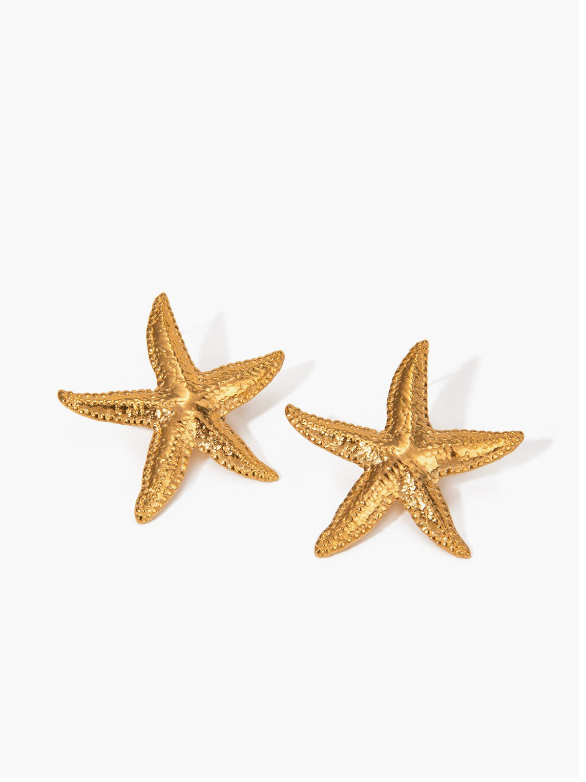 SeaGleam | Gold Starfish Earrings