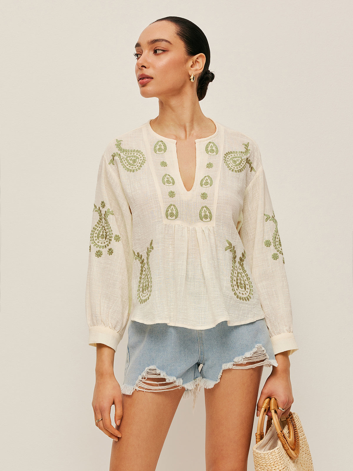 Boho | Bohemian Stitch Blouse