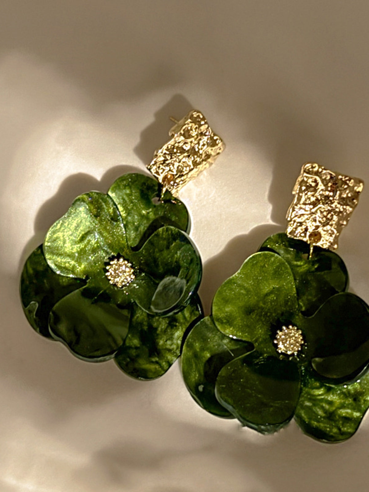 Earvana | Floral Dangle Earrings