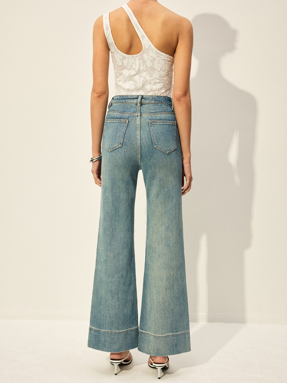 Eli | Mid-Rise Denim Jeans with Pockets