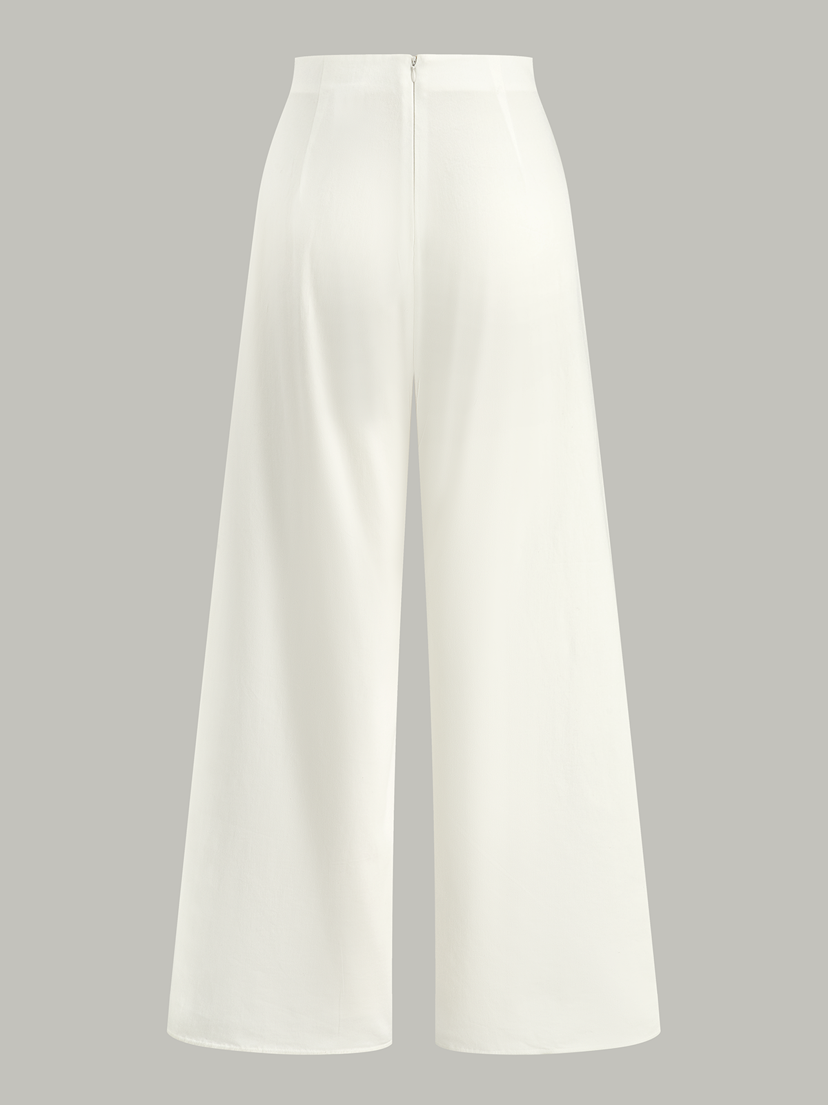 Valencia | Wide-Leg Pants with Embroidered Cut-Out Detail