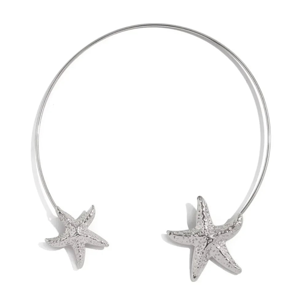 StarShell Co. | Gold Starfish Shell Adjustable Necklace