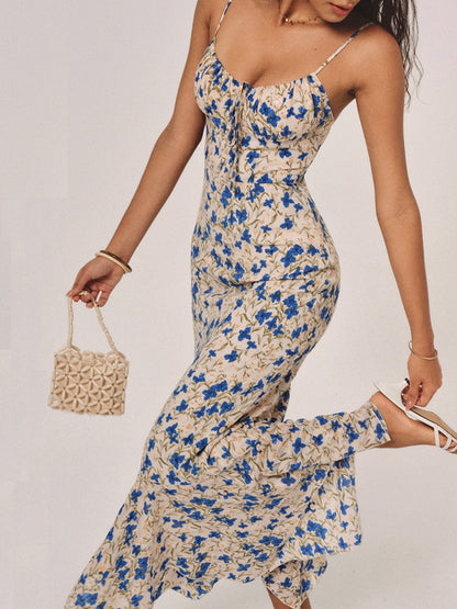 Auré | Petal Drift Knot Dress