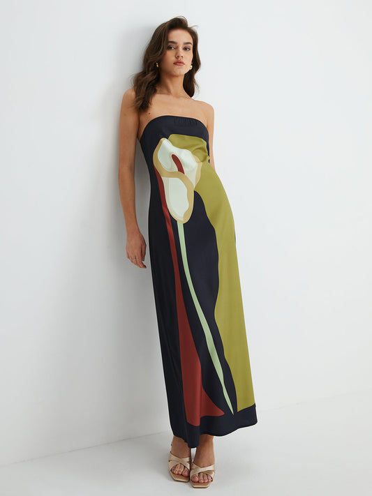 Lunaria  | Floral Breeze Maxi Dress