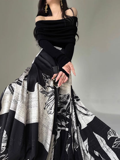 Kai | Midi Skirt Featuring a Bud Waist and Side Closure