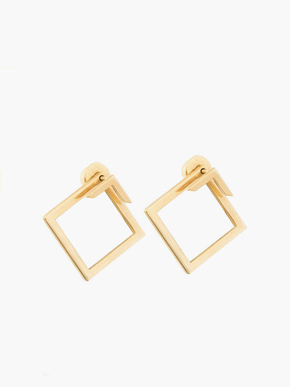 Linea | GeoLuxe Square Earrings