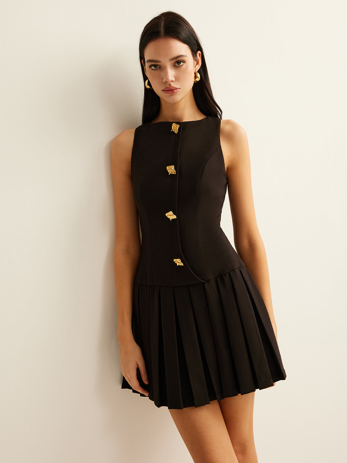 Edera | Button Charm Tank Dress