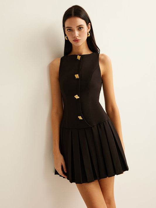Edera | Button Charm Tank Dress