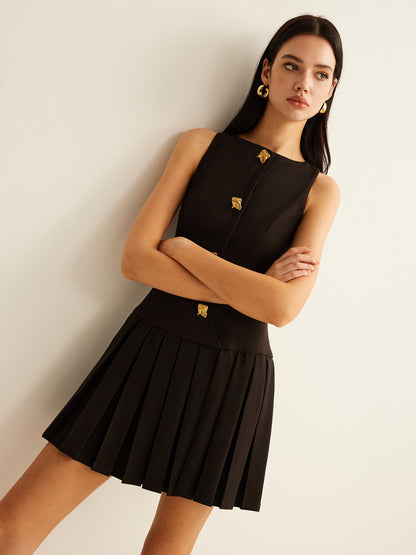 Edera | Button Charm Tank Dress