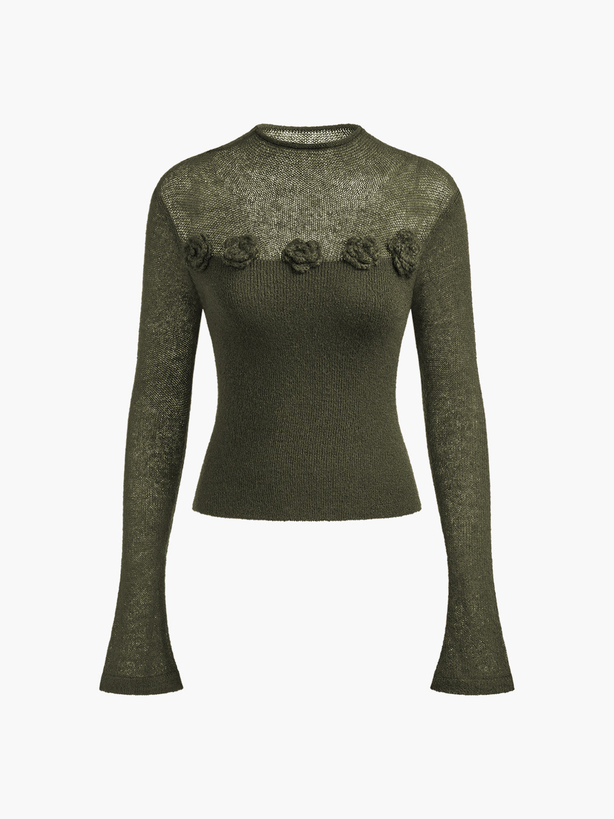 Floria | Floral Bloom Knit Top