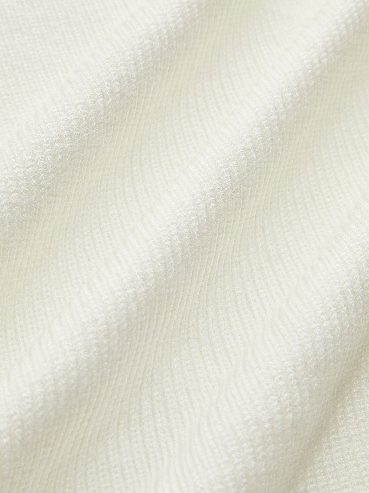 Ira |Crossover Collar Cold-Shoulder Knit