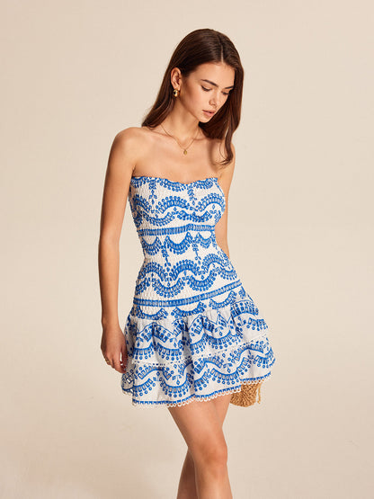 Marella | Ocean Drift Strapless Dress