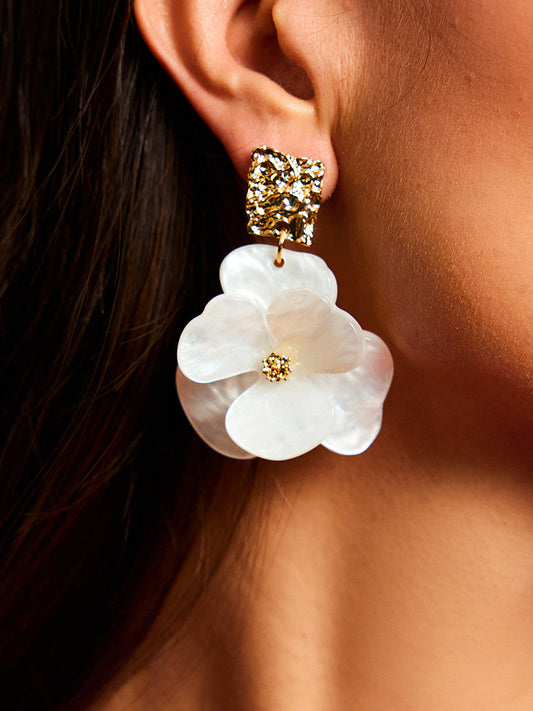 Earvana | Floral Dangle Earrings