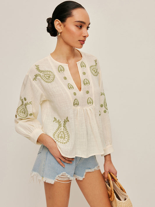 Boho | Bohemian Stitch Blouse