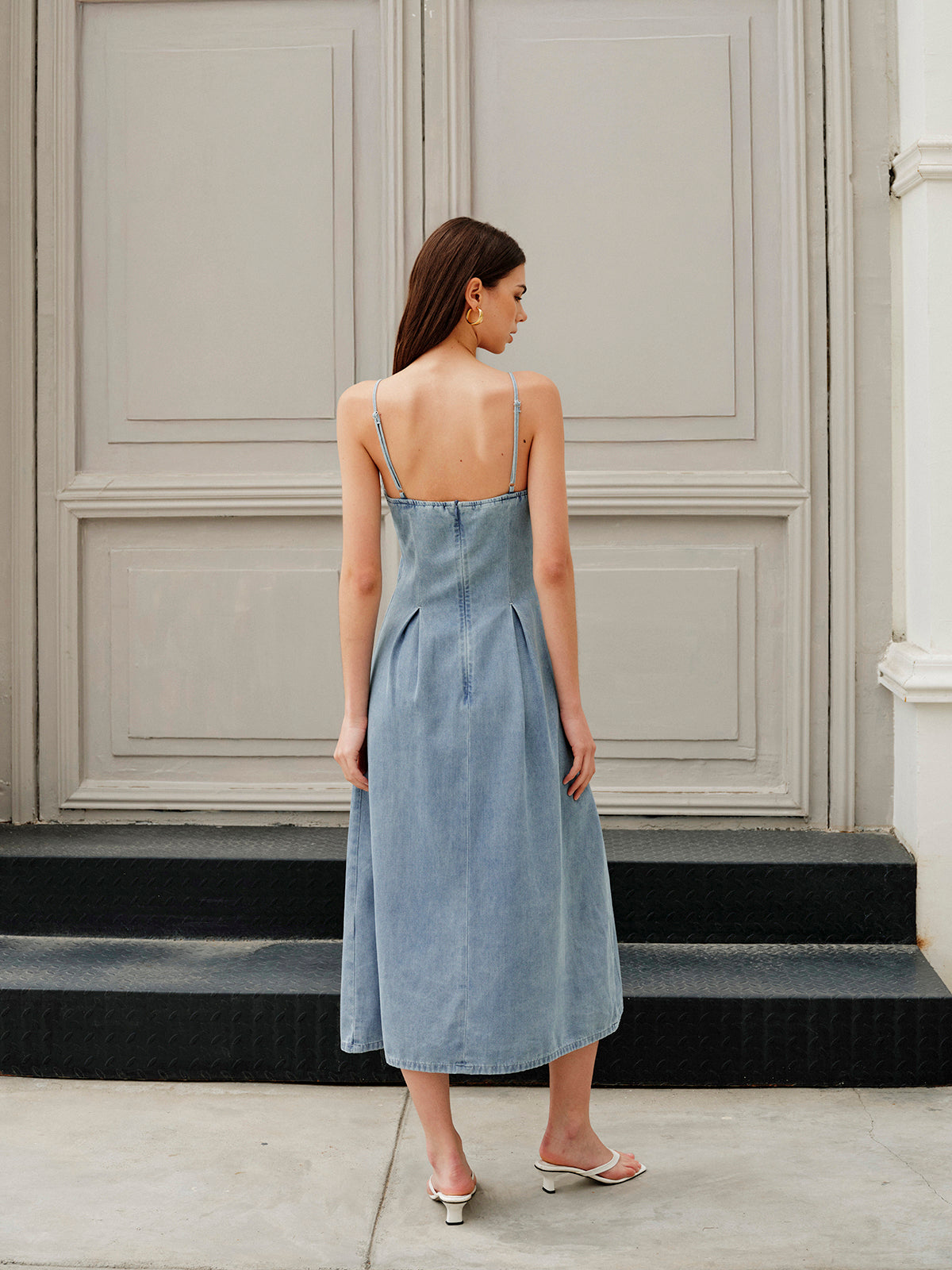 Nue | ZipForm Denim Dress