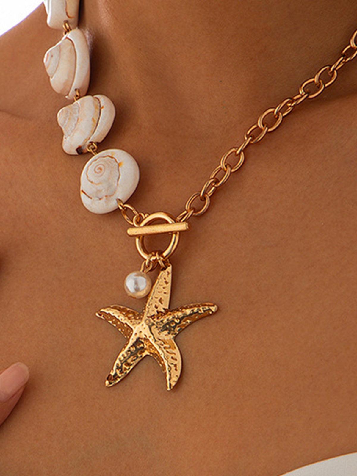 Ocean Muse | Coastal Charm Pendant Necklace