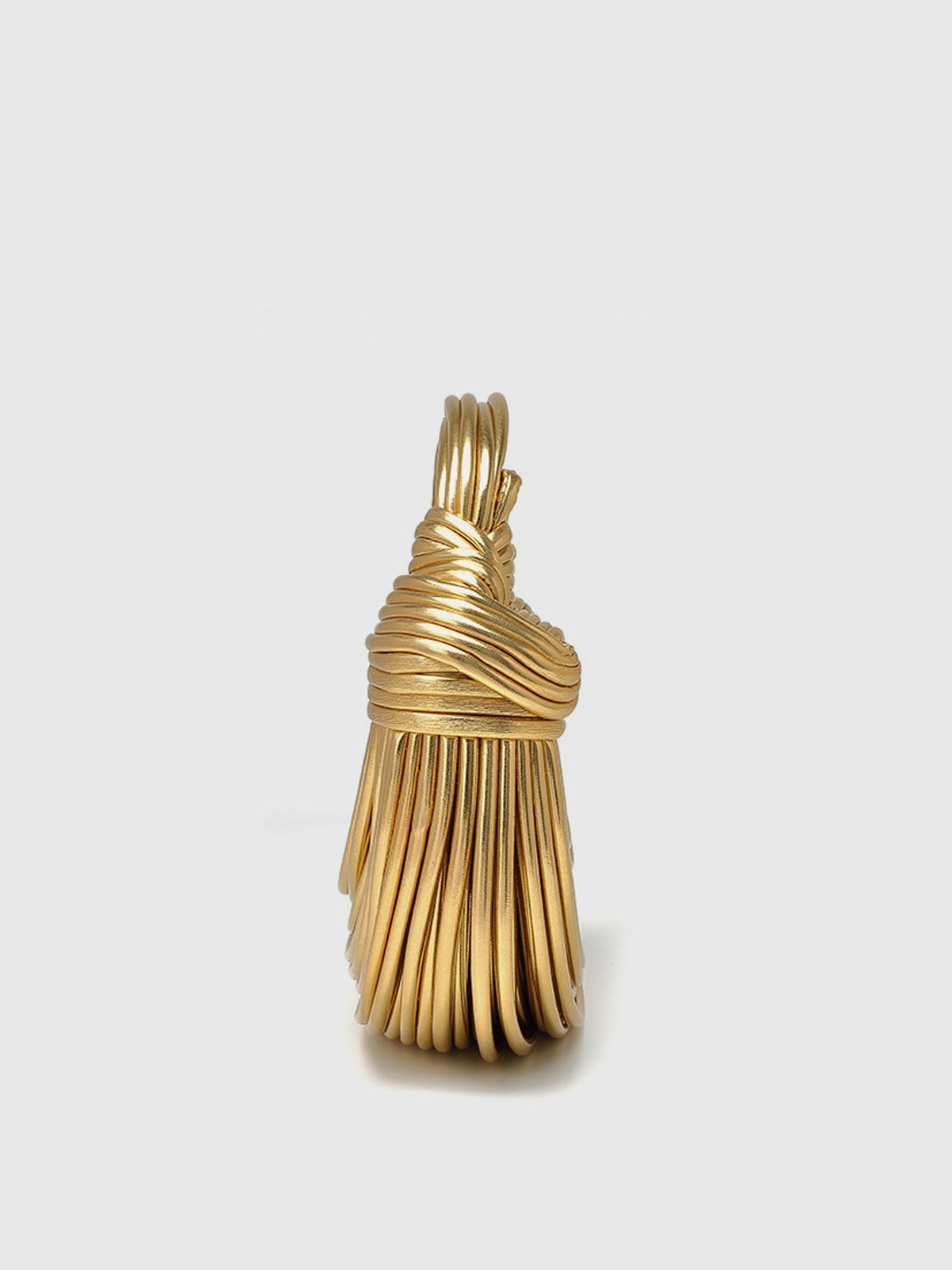Golden Twist Handle Bag
